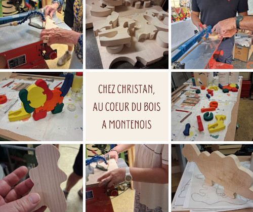 Logo Au Cœur du Bois à Montenois - à la rencontre d'un passionné du bois